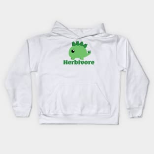 Herbivore Dinosaur Kids Hoodie